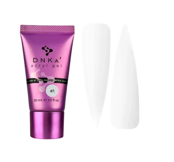 DNKa Acryl Gel DNKa, 30 ml #0001 Glass (tube)