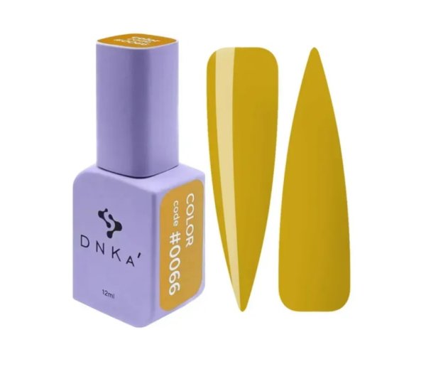 DNKa Gel Polish, 12 ml Color #0066, Гірчичний