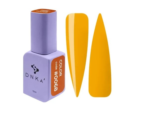DNKa Gel Polish, 12 ml Color #0068, Апельсиновий