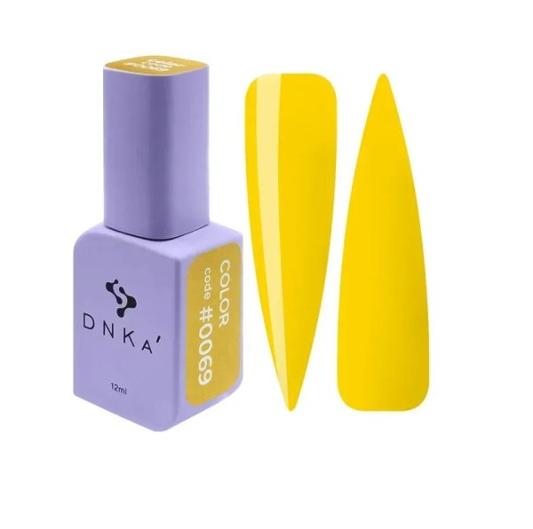 DNKa Gel Polish, 12 ml Color #0069, Жовтий