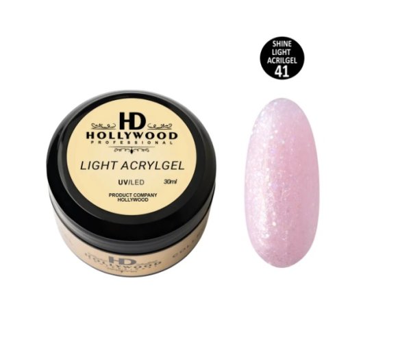 Рідкий акригель Light Acrygel 41 HD Hollywood 30 мл.