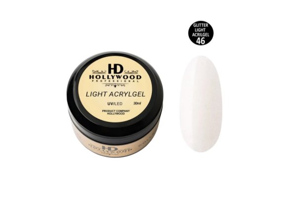 Рідкий акригель Light Acrygel 46 HD Hollywood 30 мл.