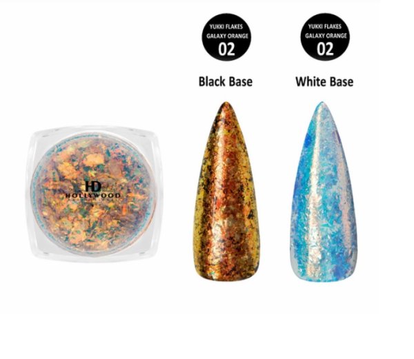 Пластівці Юкі 02 GALAXY Orange 1.0гр HD Hollywood