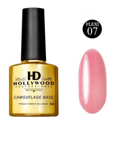 Камуфляжна база HD Hollywood Camouflage FLEXI Base 07 Рожевий 8 мл