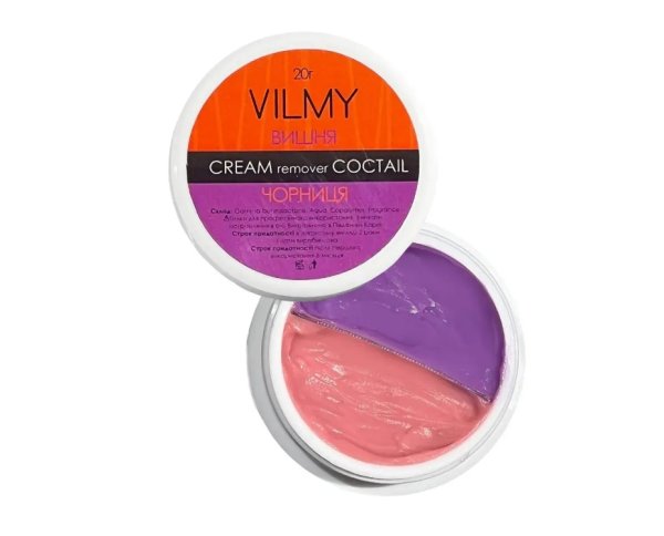 Vilmy Remover-Coctail ремувер кремовий Вишня-Чорниця 20 г.