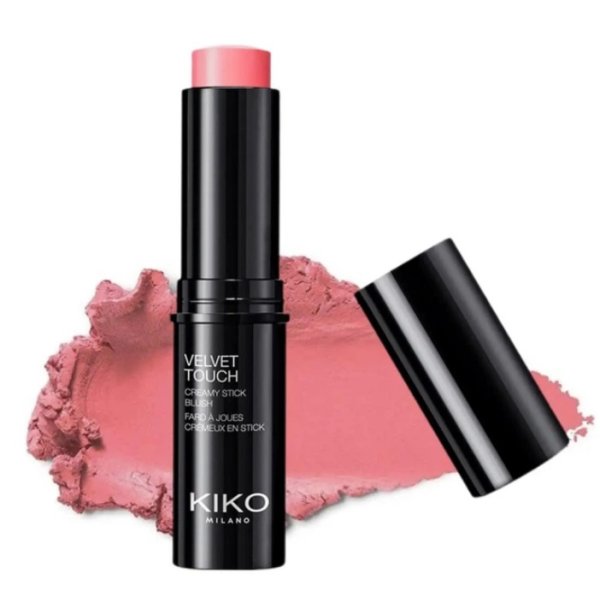 Рум'яна-стик Kiko Milano Velvet Touch Creamy Stick Blush (05 Camelia Red)
