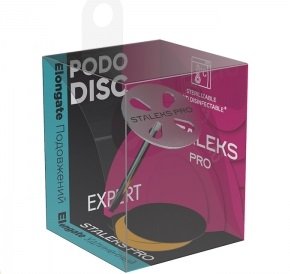 Диск педикюр L Expert 180 грит 5 шт (37 мм)