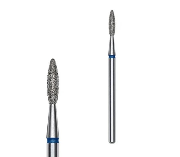 Staleks Фреза дімантова полум'я Синя Expert діаметр 1,8/ робоча частина 8 мм