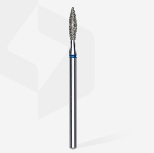 Фреза діамантова полум'я Синя Stalekas FA10B023/10 (2,3 *10)