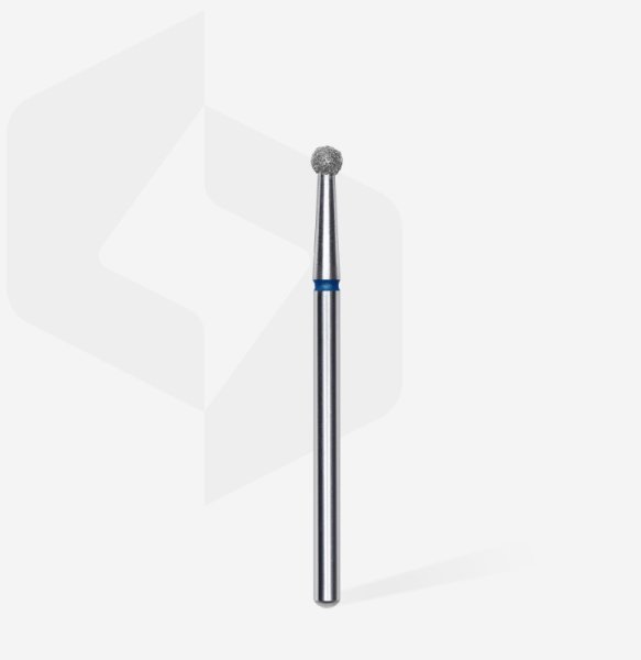 Фреза Staleks діамантова куля синя 2,7 мм