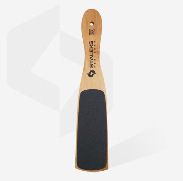 Staleks терка для стоп дерев'яна 100/180