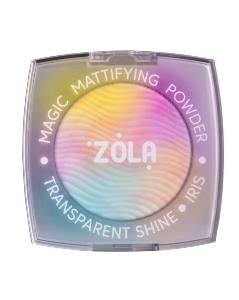 Пудра, що матує Zola прозорий блиск Magic Mattifying Powder Transparent Shine Iris 5 г., купити в інтернет магазині Beauty Home онлайн з доставкою