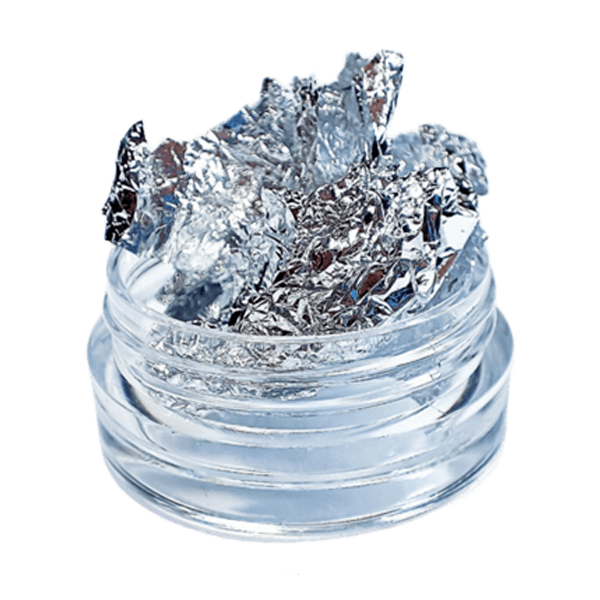 HD Hollywood Фольга декоративна 02 Срібло, купити в інтернет-магазині Beauty Home з доставкою