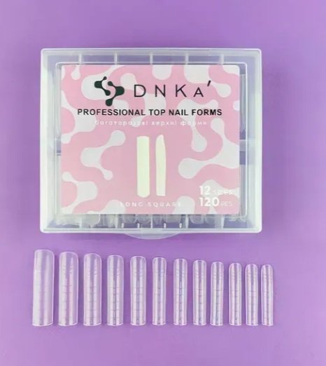 Top Nail Form Long Square DNKa