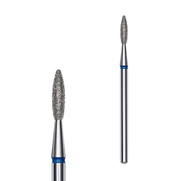 Фреза алмазна полум'я staleks pro 2,1 мм синій, купити в інтернет-магазині Beauty Home з доставкою