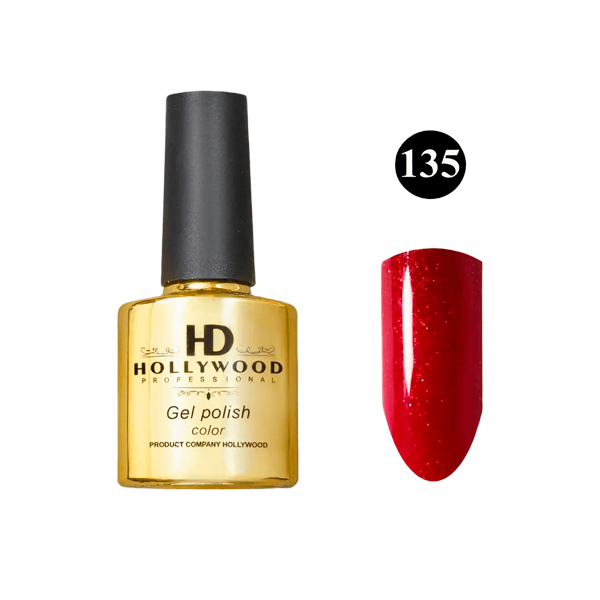 Гель-лак HD Hollywood № 135, 8 мл., купити в інтернет-магазині Beauty Home з доставкою