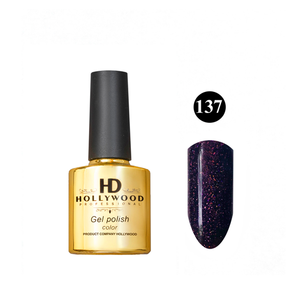 Гель-лак HD Hollywood № 137, 8 мл., купити в інтернет-магазині Beauty Home з доставкою