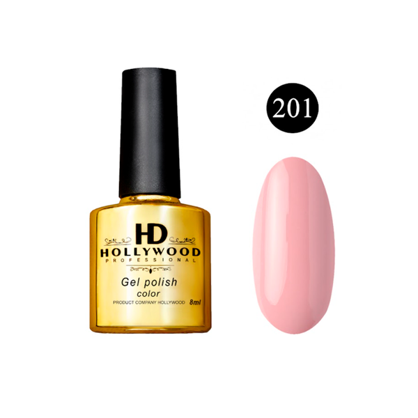 Гель-лак HD Hollywood № 201, 8 мл., купити в інтернет-магазині Beauty Home з доставкою