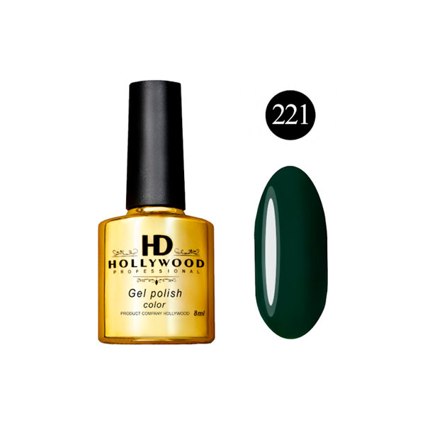 Гель-лак HD Hollywood № 221, 8 мл., купити в інтернет-магазині Beauty Home з доставкою