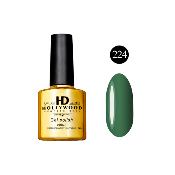 Гель-лак HD Hollywood № 224, 8 мл., купити в інтернет-магазині Beauty Home з доставкою