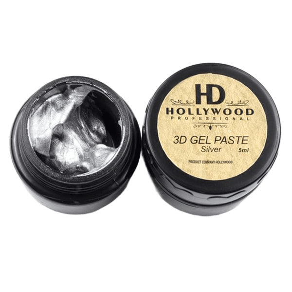 3d Паста Срібло для дизайну HD Hollywood, купити в інтернет-магазині Beauty Home з доставкою