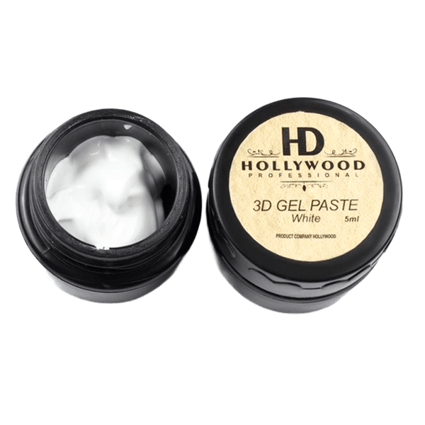 3d Паста Біла для дизайну HD Hollywood, купити в інтернет-магазині Beauty Home з доставкою