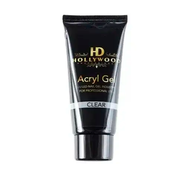 Акрил-гель HD Hollywood Acryl Gel CLEAR прозорий Акрил-гель HD Hollywood Acryl Gel CLEAR прозорий, купити в інтернет-магазині Beauty Home з доставкою