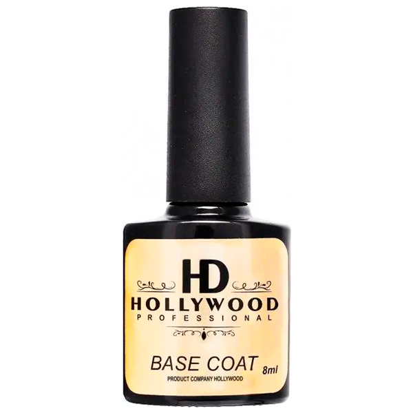 База під гель-лак HD Hollywood Rubber Base Coat, купити в інтернет-магазині Beauty Home з доставкою