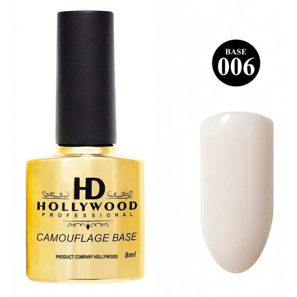 База каучукова камуфляжна 006 Молочний HD Hollywood База каучукова камуфляжна 006 Молочний HD Hollywood, купити в інтернет-магазині Beauty Home з доставкою