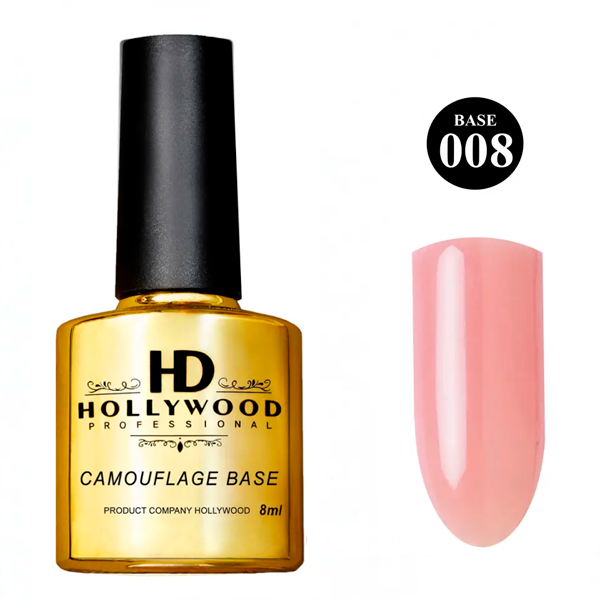 База каучукова камуфляжна Темно-рожевий 008 HD Hollywood, купити в інтернет-магазині Beauty Home з доставкою