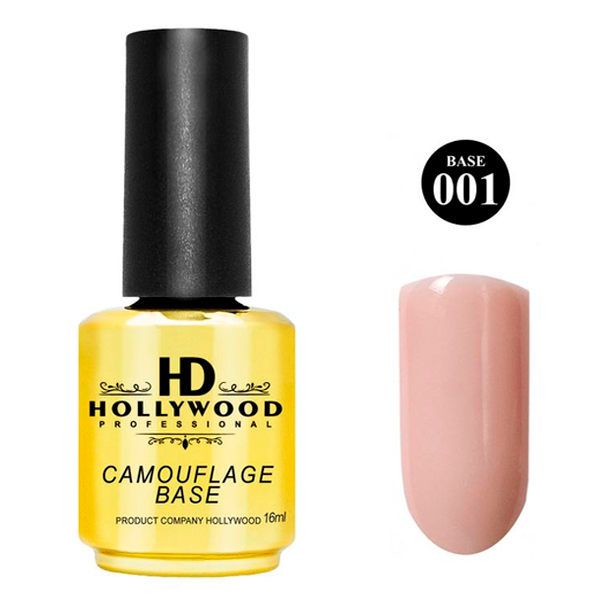 База каучукова камуфляжна Бежевий 001 HD Hollywood, купити в інтернет-магазині Beauty Home з доставкою