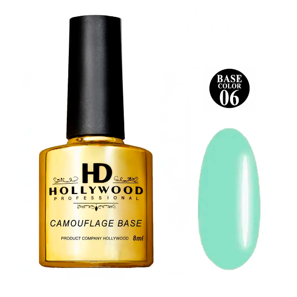 База каучукова Color 06 HD Hollywood, 8 мл, купити в інтернет-магазині Beauty Home з доставкою