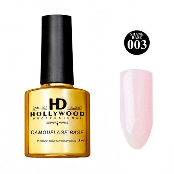 База каучукова Бежевий Шімер Shane 003 HD Hollywood 8 мл, купити в інтернет-магазині Beauty Home з доставкою