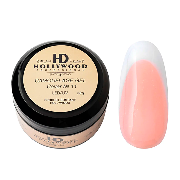 Гель камуфлюючий, Comouflage Led Gel Clear Cover #11 Hollywood Гель камуфлюючий, Comouflage Led Gel Clear Cover #11 Hollywood, купити в інтернет-магазині Beauty Home з доставкою