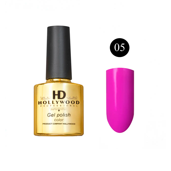 Гель-лак HD Hollywood № 05, 8 мл., купити в інтернет-магазині Beauty Home з доставкою