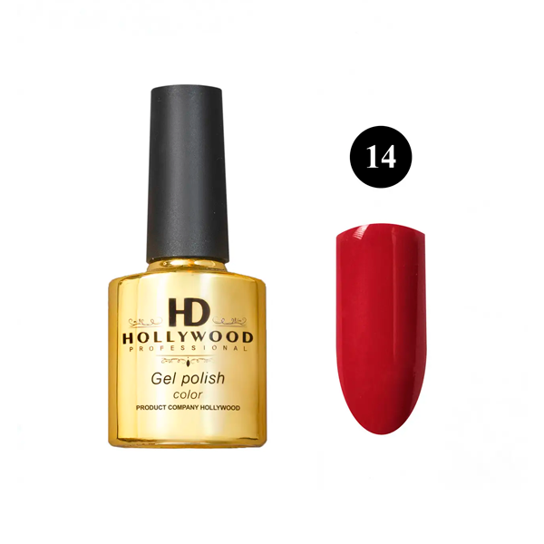 Гель-лак HD Hollywood № 14, 8 мл., купити в інтернет-магазині Beauty Home з доставкою