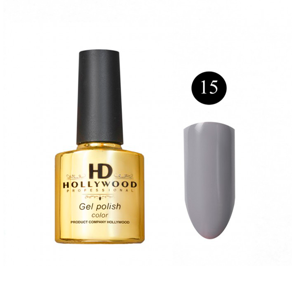 Гель-лак HD Hollywood № 15, 8 мл., купити в інтернет-магазині Beauty Home з доставкою