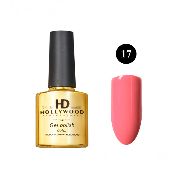 Гель-лак HD Hollywood № 17, 8 мл., купити в інтернет-магазині Beauty Home з доставкою