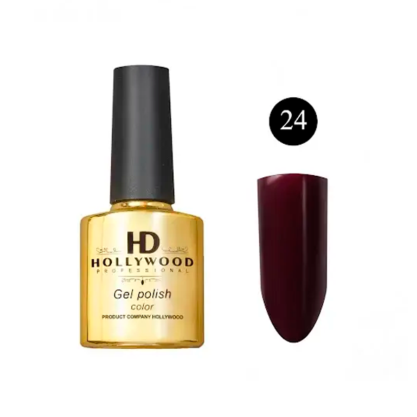 Гель-лак HD Hollywood № 24, 8 мл., купити в інтернет-магазині Beauty Home з доставкою
