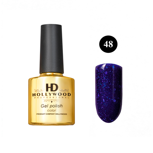 Гель-лак HD Hollywood голографічний № 48, купити в інтернет-магазині Beauty Home з доставкою