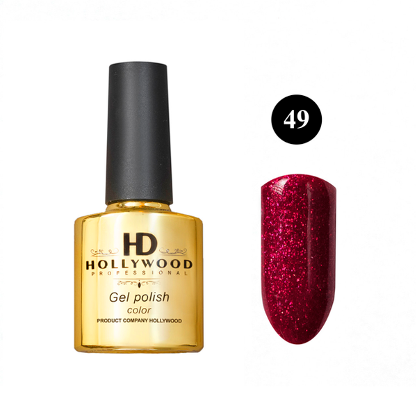 Гель-лак HD Hollywood голографічний № 49, купити в інтернет-магазині Beauty Home з доставкою