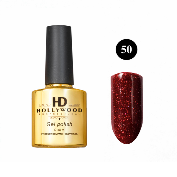Гель-лак HD Hollywood голографічний № 50, купити в інтернет-магазині Beauty Home з доставкою