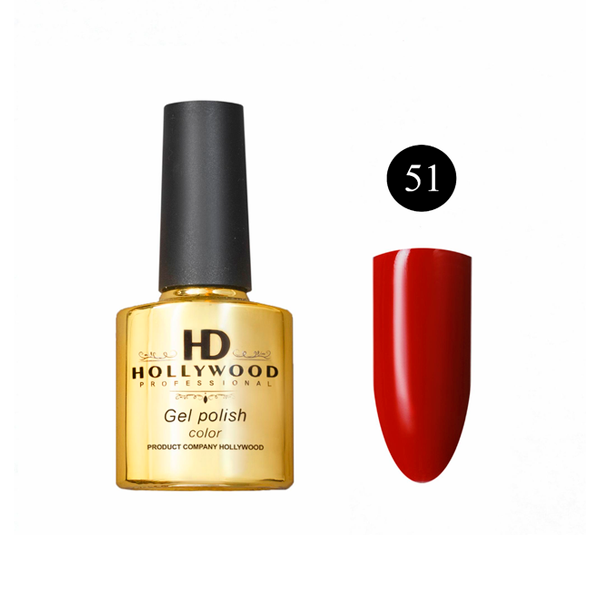 Гель-лак HD Hollywood № 51, 8 мл., купити в інтернет-магазині Beauty Home з доставкою