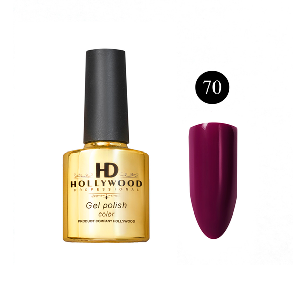 Гель-лак HD Hollywood № 70, 8 мл., купити в інтернет-магазині Beauty Home з доставкою