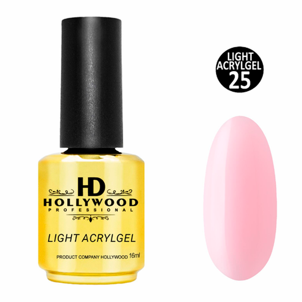 Рідкий акригель Light Acrygel 25 HD Hollywood, купити в інтернет-магазині Beauty Home з доставкою