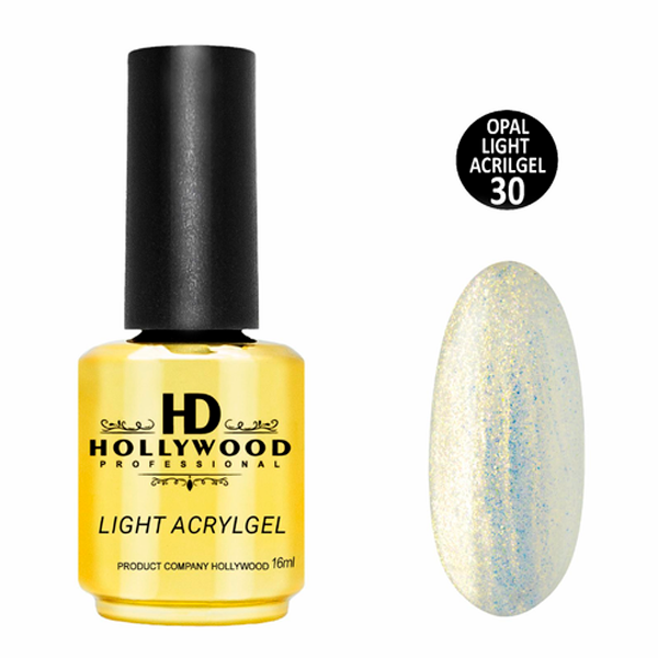 Рідкий акригель Light Acrygel 30 HD Hollywood, купити в інтернет-магазині Beauty Home з доставкою