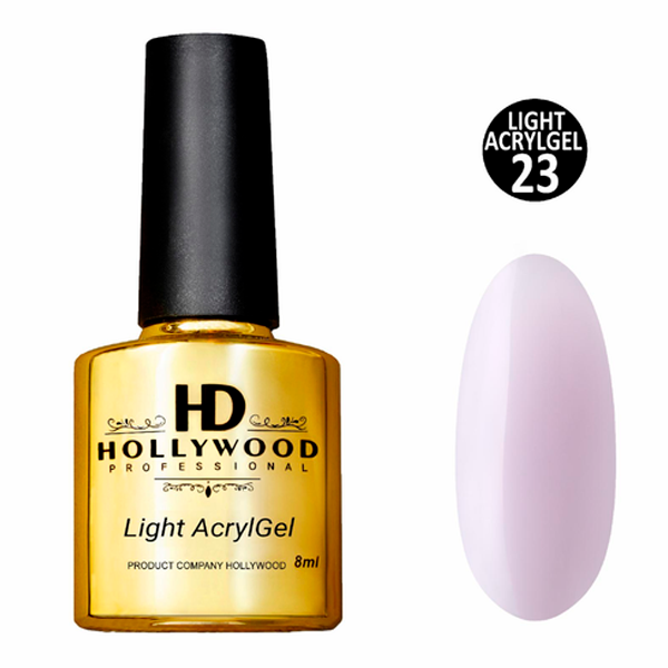 Рідкий акригель Light Acrygel 23 HD Hollywood, купити в інтернет-магазині Beauty Home з доставкою