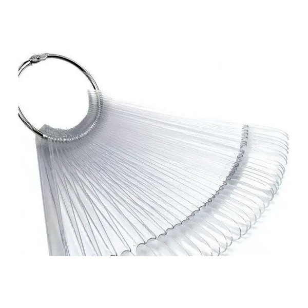 HD Hollywood Тіпси пластикові «Мигдаль», 50 шт, прозорі, купити в інтернет-магазині Beauty Home з доставкою