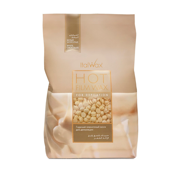 Гарячий плівковий віск в гранулах Italwax - Білий шоколад, 500 г., купити в інтернет-магазині Beauty Home з доставкою