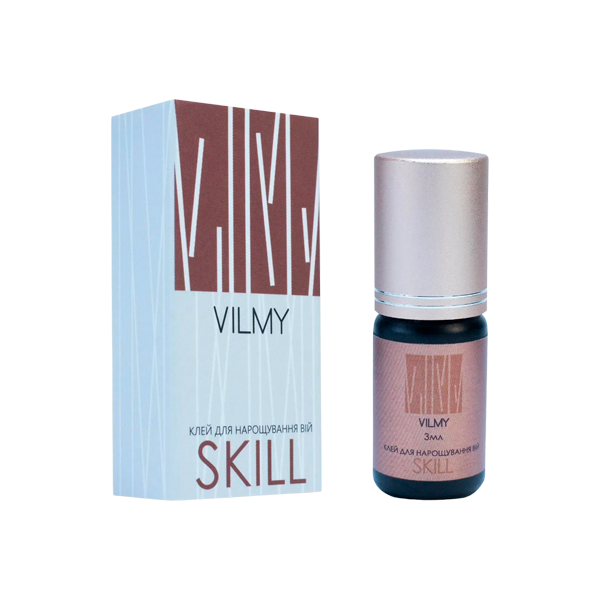 Vilmy клей для нарощування вій SKILL, 3 мл., купити в інтернет-магазині Beauty Home з доставкою